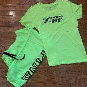 PINK Victoria’s Secret Shirt/Pant Set